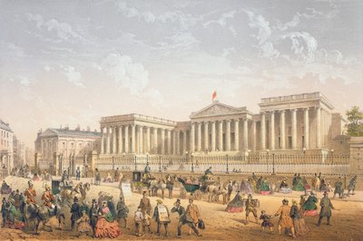 The British Museum by Achille Louis Martinet